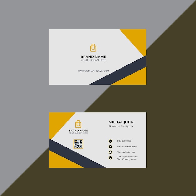 diseño de tarjetas de visita corporativas