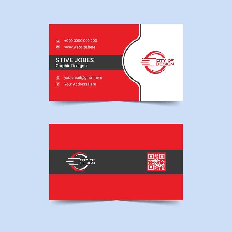 Diseño de tarjetas de visita creativas profesionales
