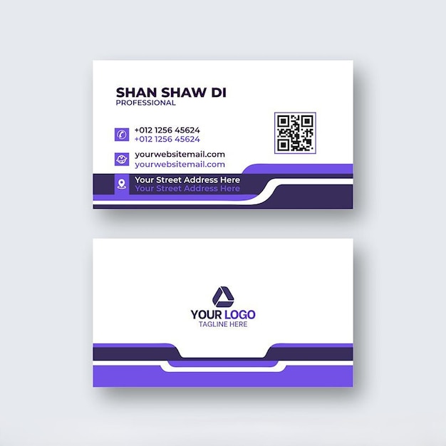 Diseño de tarjetas de visita con diseño profesional