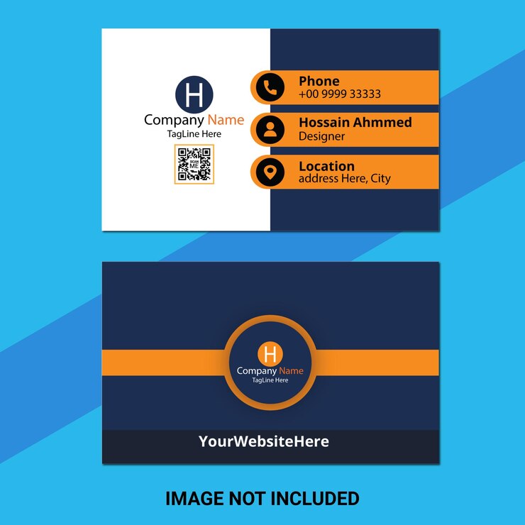 Vector diseño de tarjetas de visita modernas profesionales plantillas de targetas de visita impresibles que puede personalizar