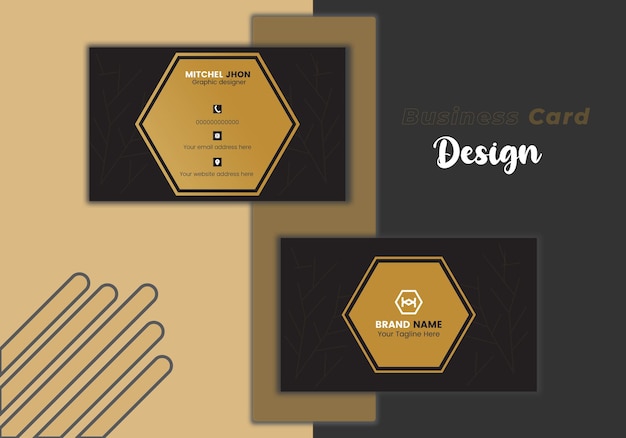 Vector diseño de tarjetas de visita modernas de publicidad limpia diseño único de plantillas de targetas de visita profesionales