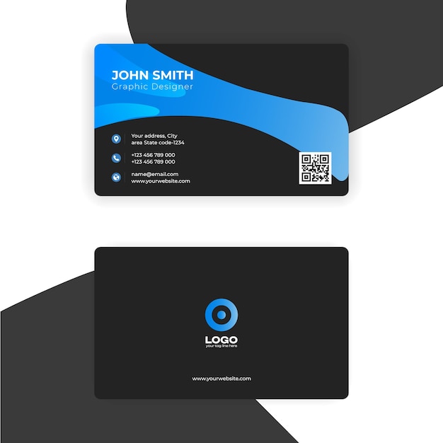 Diseño de tarjetas de visita de Mordern