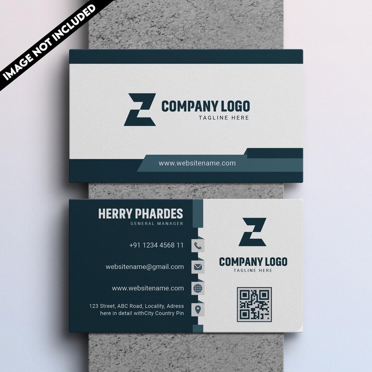 Diseño de tarjetas de visita totalmente editable y listo para imprimir