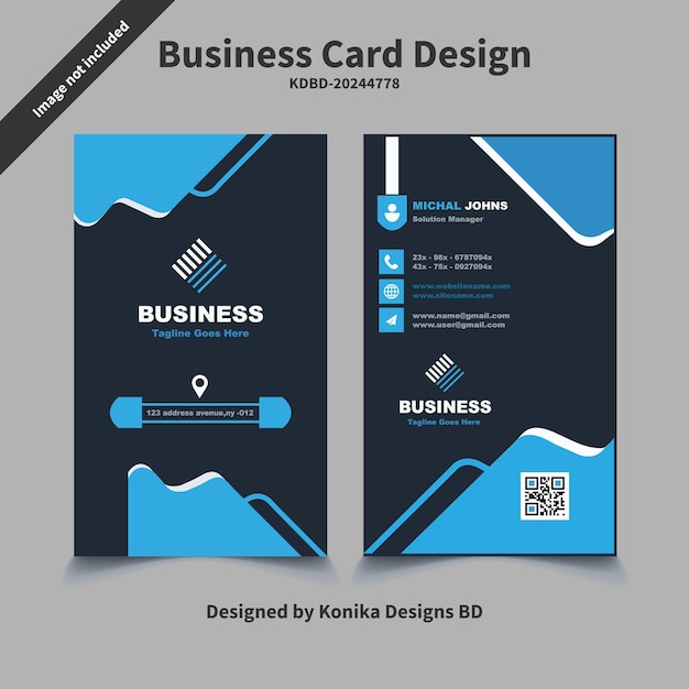 Diseño de tarjetas de visita para uso corporativo