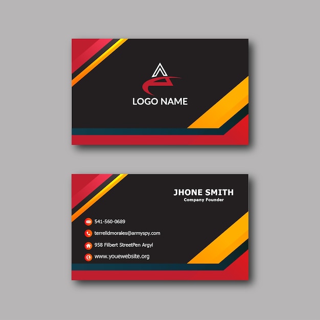 Diseño de tarjetas de visita