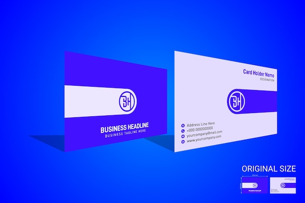 Diseño de tarjetas de visita