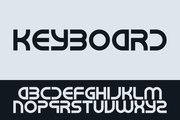El diseño del teclado, la tipografía, el alfabeto, la tipología, las fuentes, las letras, el texto.