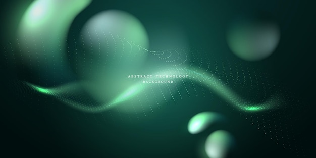 diseño de tecnología abstracta fondo fondo moderno ilustración vectorial