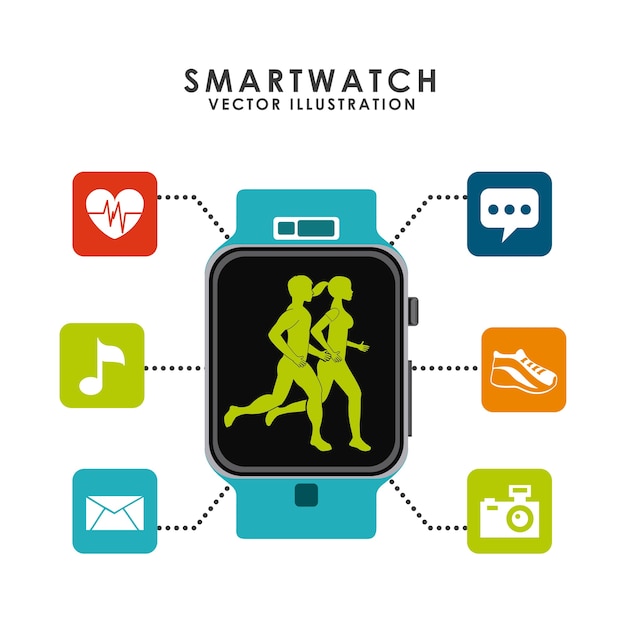 Diseño de tecnología smartwatch