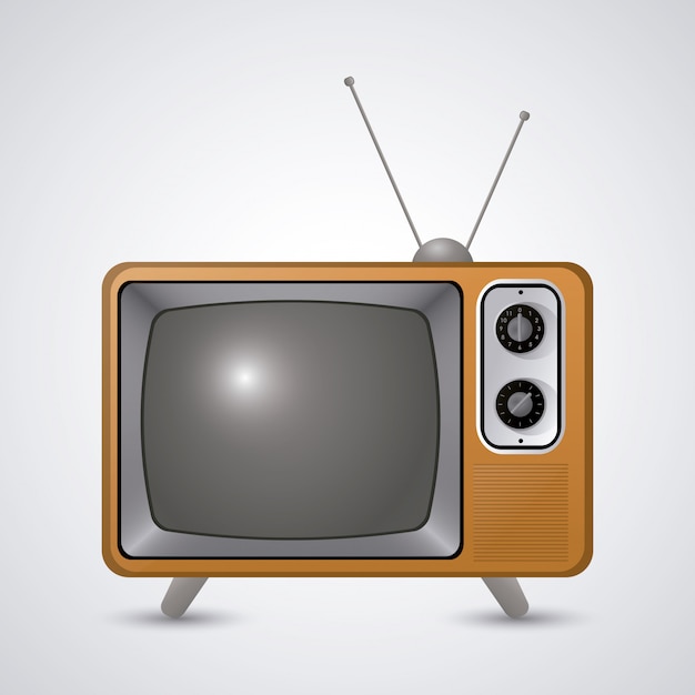 Diseño de televisión retro