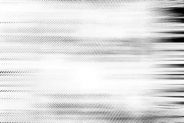 Diseño de telón de fondo abstracto vectorial de medio tono con patrón de dos tonos y espacio de copia para editar