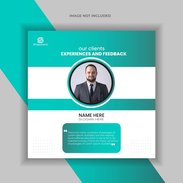 Diseño del testimonio del cliente