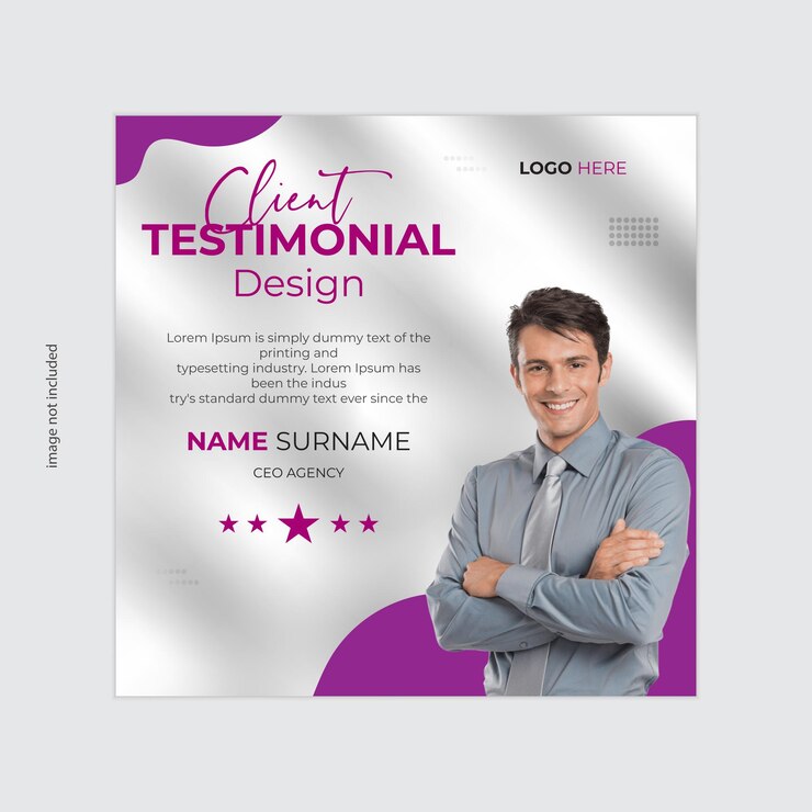 El diseño de testimonios de clientes premium aumenta la credibilidad de su marca