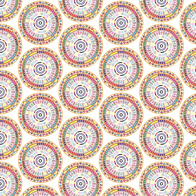 Diseño textil asiático y arte textil indopak o vestido tradicional de Baluchistán