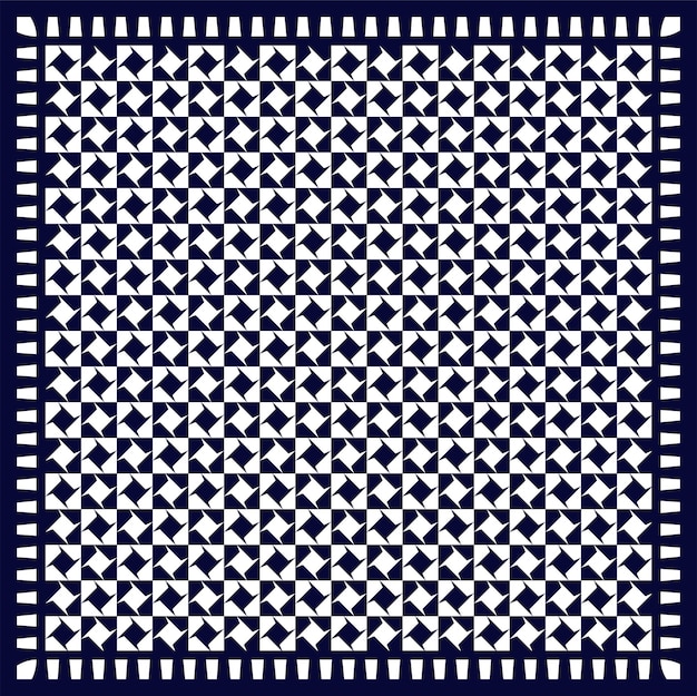 Diseño textil asiático y arte textil indopak o vestido tradicional de Baluchistán