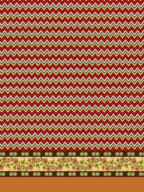 Diseño textil Kurti Diseño de impresión digital Diseño de trajes para mujeres pakistaníes Diseño para impresión