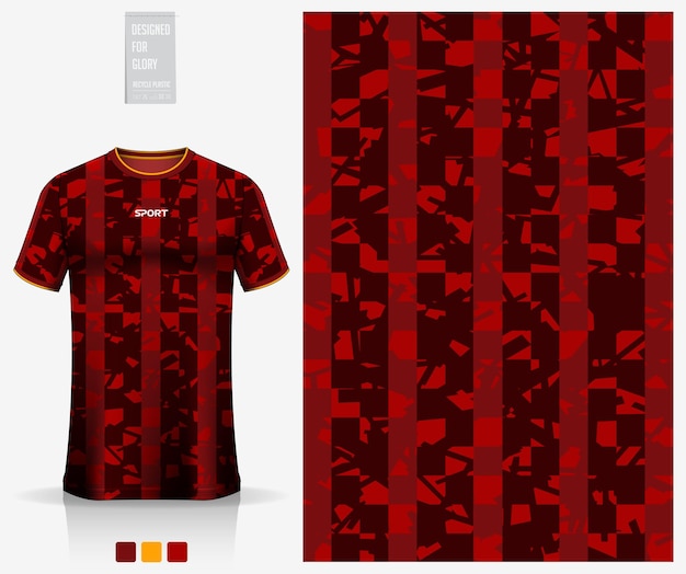Diseño textil de telas para fútbol fútbol rugby bádminton ciclismo baloncesto béisbol