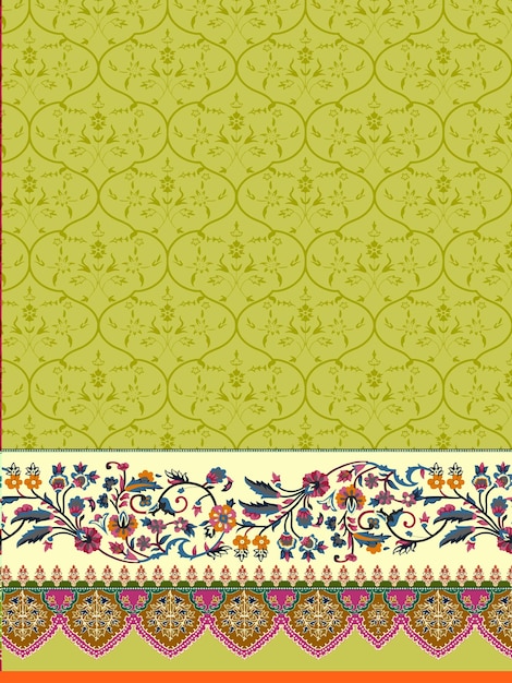 Diseño de textiles diseño digital tela impresión papel tapiz diseño de camisa de stock