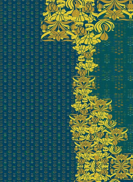 Diseño de textiles diseño digital tela impresión papel tapiz diseño de camisa de stock