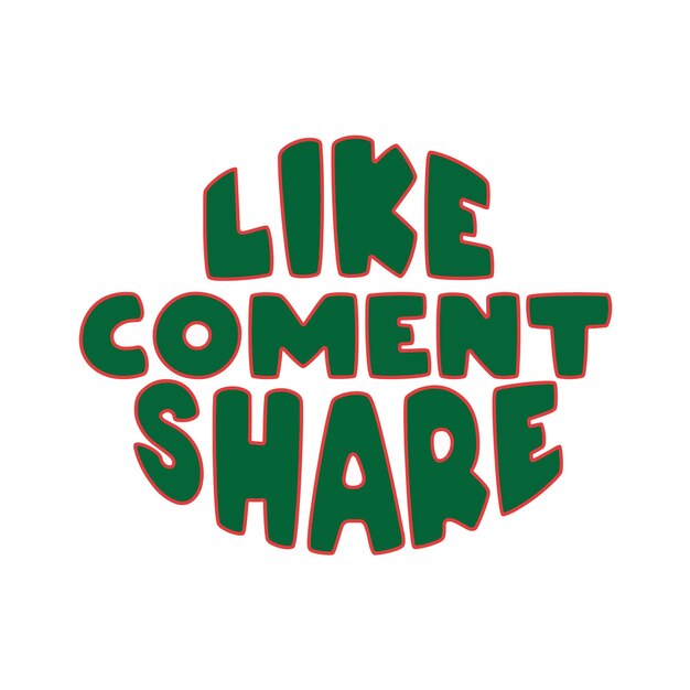 diseño de texto Como Comentar Compartir y suscribirse Canal Suscripción Iconos Compartir Iconos Como Iconos V
