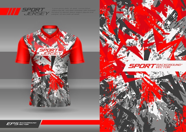 Diseño de textura abstracta de jersey deportivo para sublimación de fútbol, carreras, juegos, motocross, ciclismo.