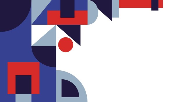 Diseño de textura de fondo vectorial Diseño plano Fondo abstracto con formas coloridas