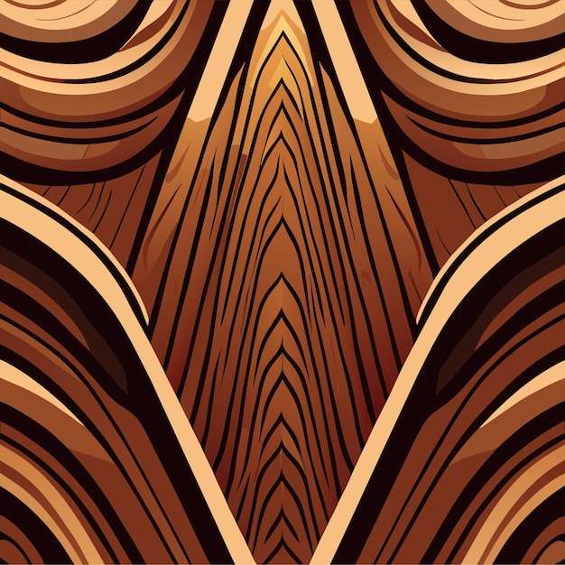 Vector diseño de textura de madera realista