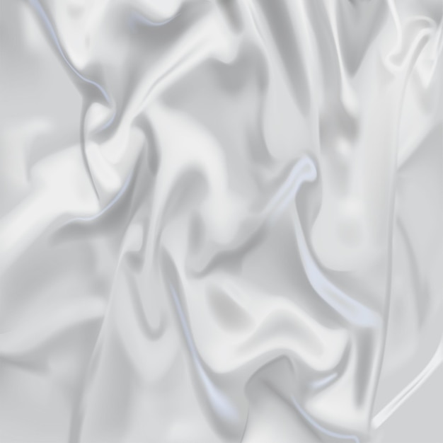 Diseño de textura de tela blanca vectorial moderna libre