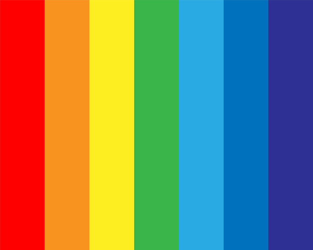 Diseño de textura de vector de fondo colorido transparente de patrón de arco iris Fondo de pantalla de rayas de dibujos animados abstractos