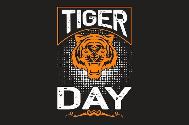 Diseño de Tiger SVG