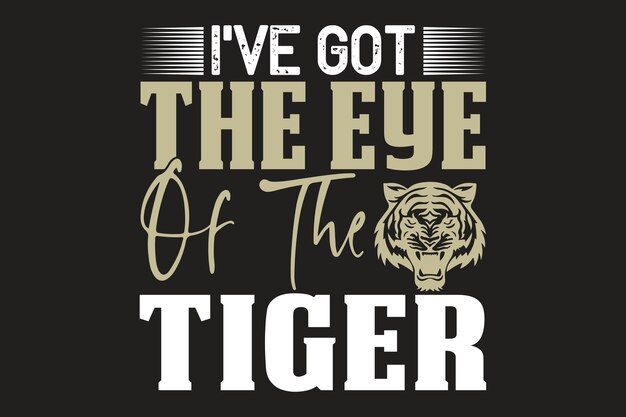 Diseño de Tiger SVG