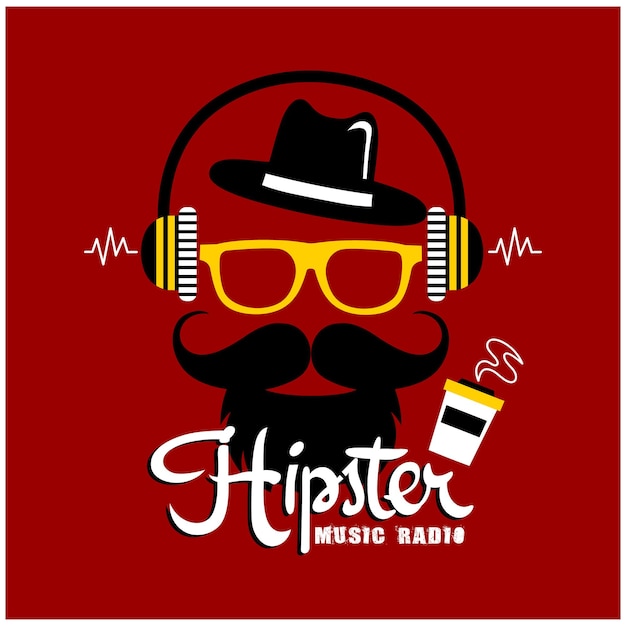 diseño de tipografía cool hipster