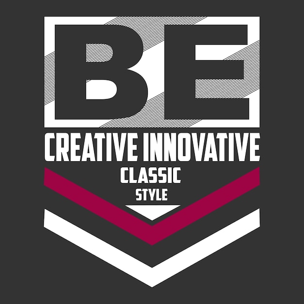 diseño de tipografía de letras de camiseta con eslogan de ilustración vectorial