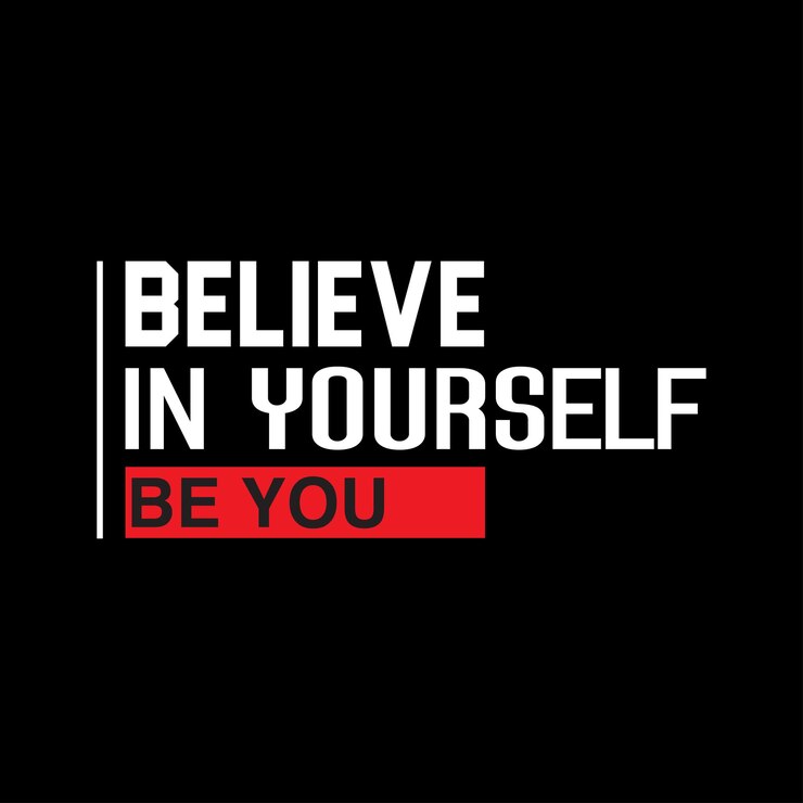 Diseño de tipografía de letras motivacionales vectoriales