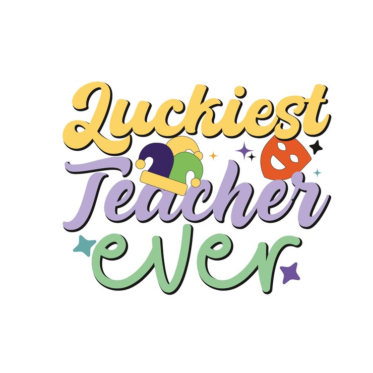 Vector diseño de tipografía de mardi gras svg