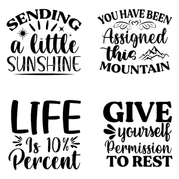 Diseño de tipografía motivacional