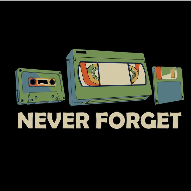 El diseño tipográfico de la camiseta RETRO svg