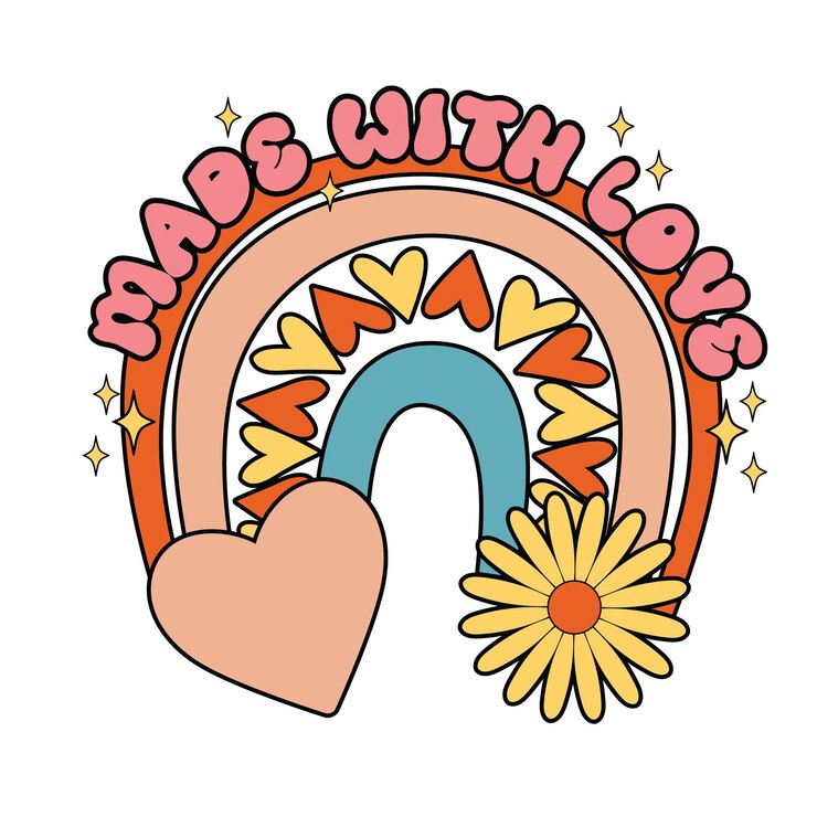 Vector diseño tipográfico de camisetas retro hippie svg