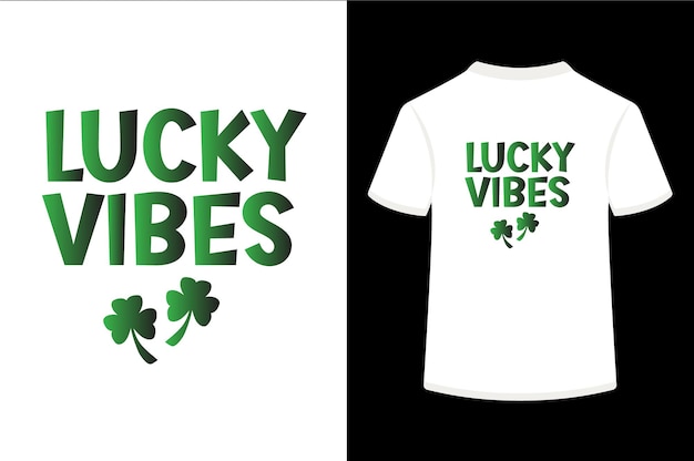 Diseño tipográfico creativo y único del día de San Patricio.