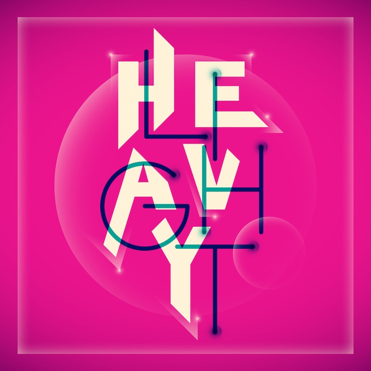 Vector diseño tipográfico de fondo
