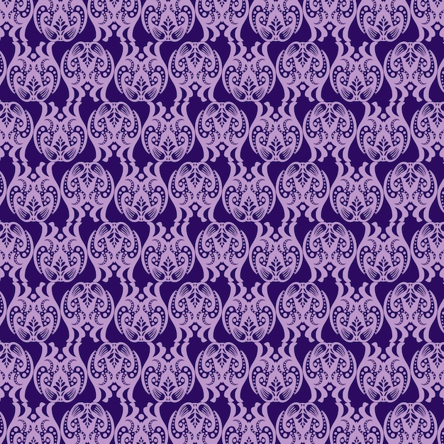 Diseño tradicional batik de Indonesia