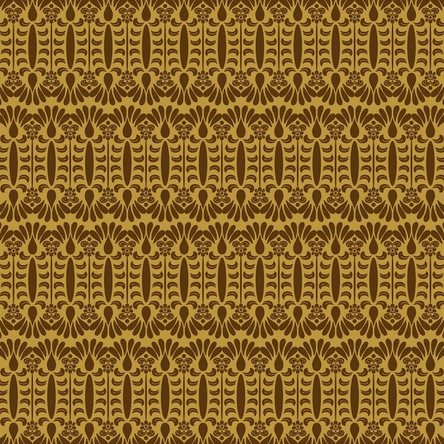 Diseño tradicional batik de Indonesia
