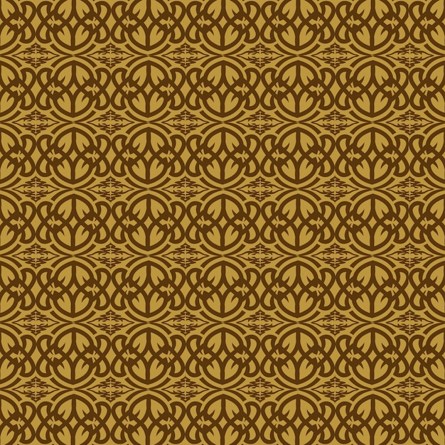 Diseño tradicional batik de Indonesia