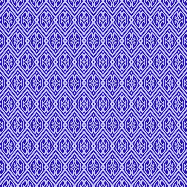 Diseño tradicional batik de Indonesia