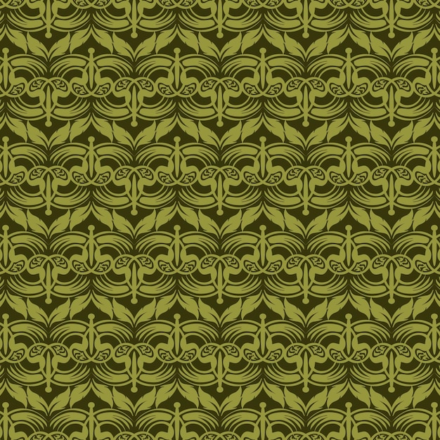 Diseño tradicional batik de Indonesia