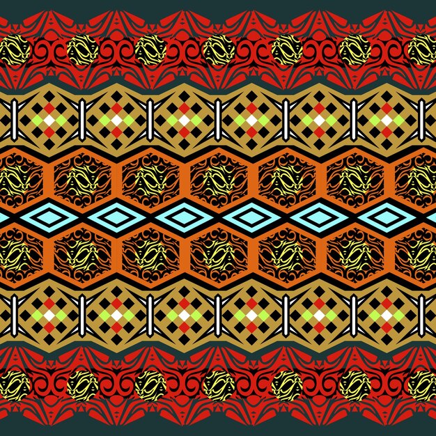 Diseño tradicional batik de Indonesia