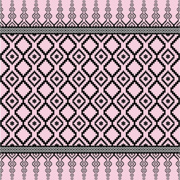 diseño tradicional oriental étnico geométrico ikat para fondo, alfombra, papel pintado, ropa, envoltura