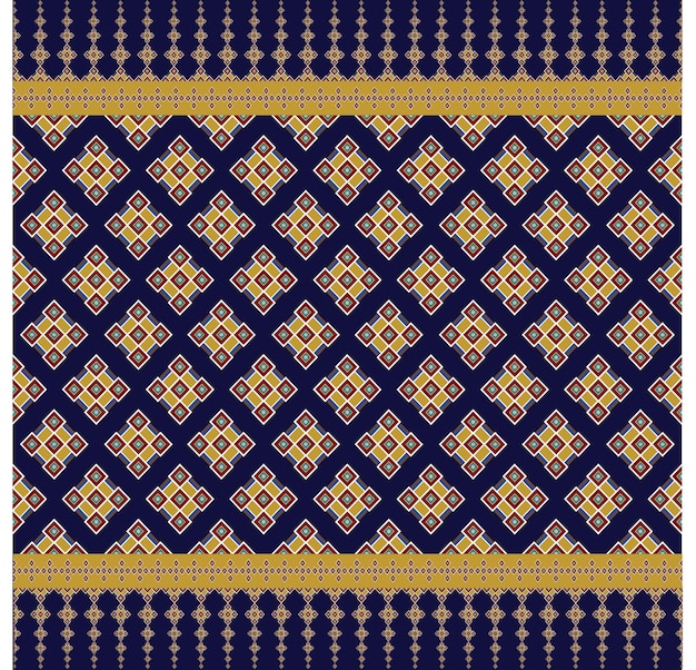 diseño tradicional oriental étnico geométrico ikat para fondo, alfombra, papel pintado, ropa, envoltura