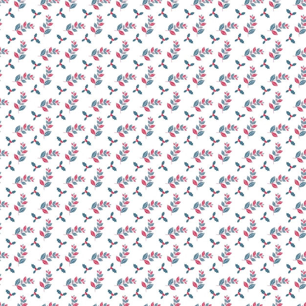 Diseño tradicional de patrones vectoriales en la Navidad de diciembre