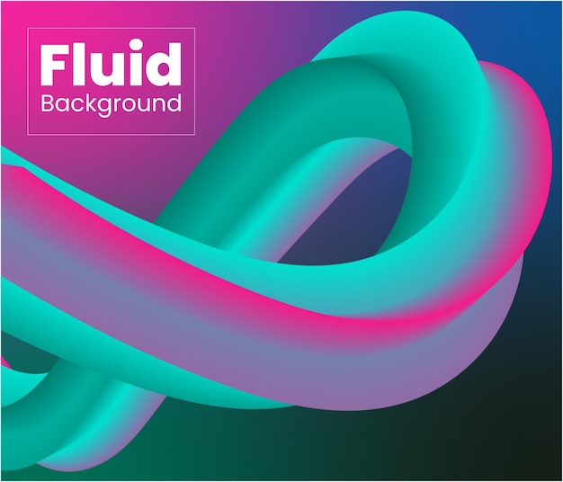 Diseño único de fondo líquido fluido